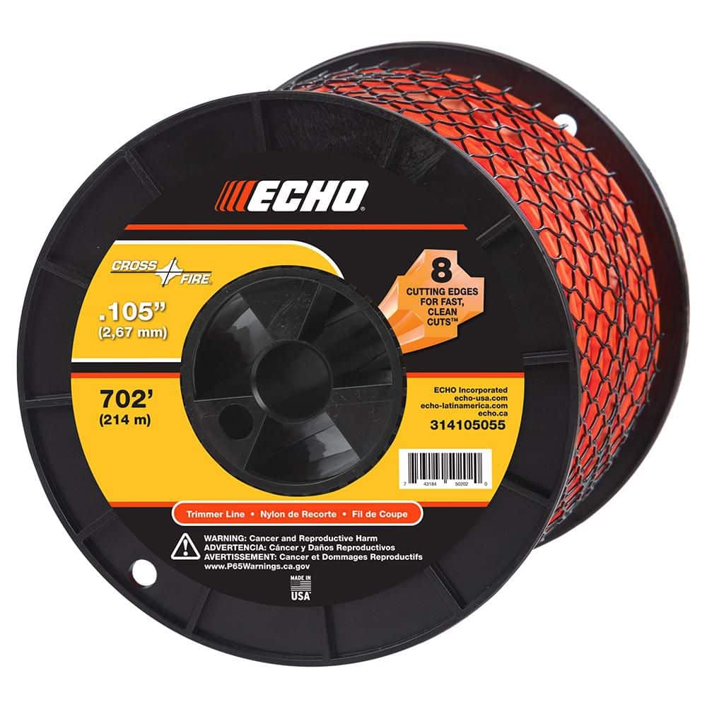ECHO 0.105 in. x 702 ft. Medium Spool Cross-Fire Trimmer Line