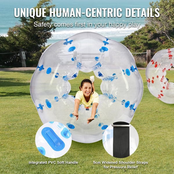 SVOPES Inflatable Bumper Balls 2-Pack, 5 ft. /1.5 m Sumo Zorb