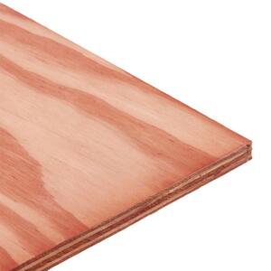 15/32 in. x 4 ft. x 8 ft Sheathing Plywood (Structural 1) (Actual: 0.438  in. x 48 in. x 96 in.)