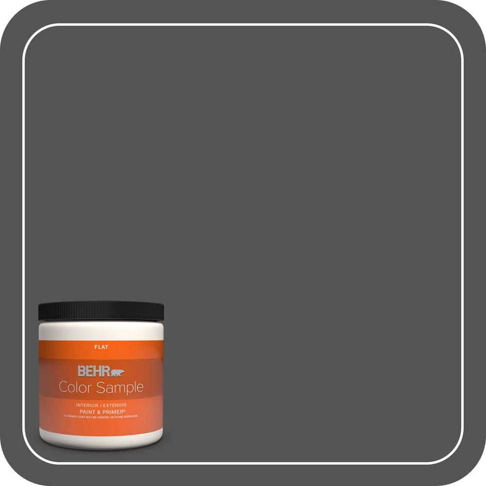 8 oz. #PPU25-01 Carbon Copy Flat Interior/Exterior Paint & Primer Color Sample price history on PriceWatchPro