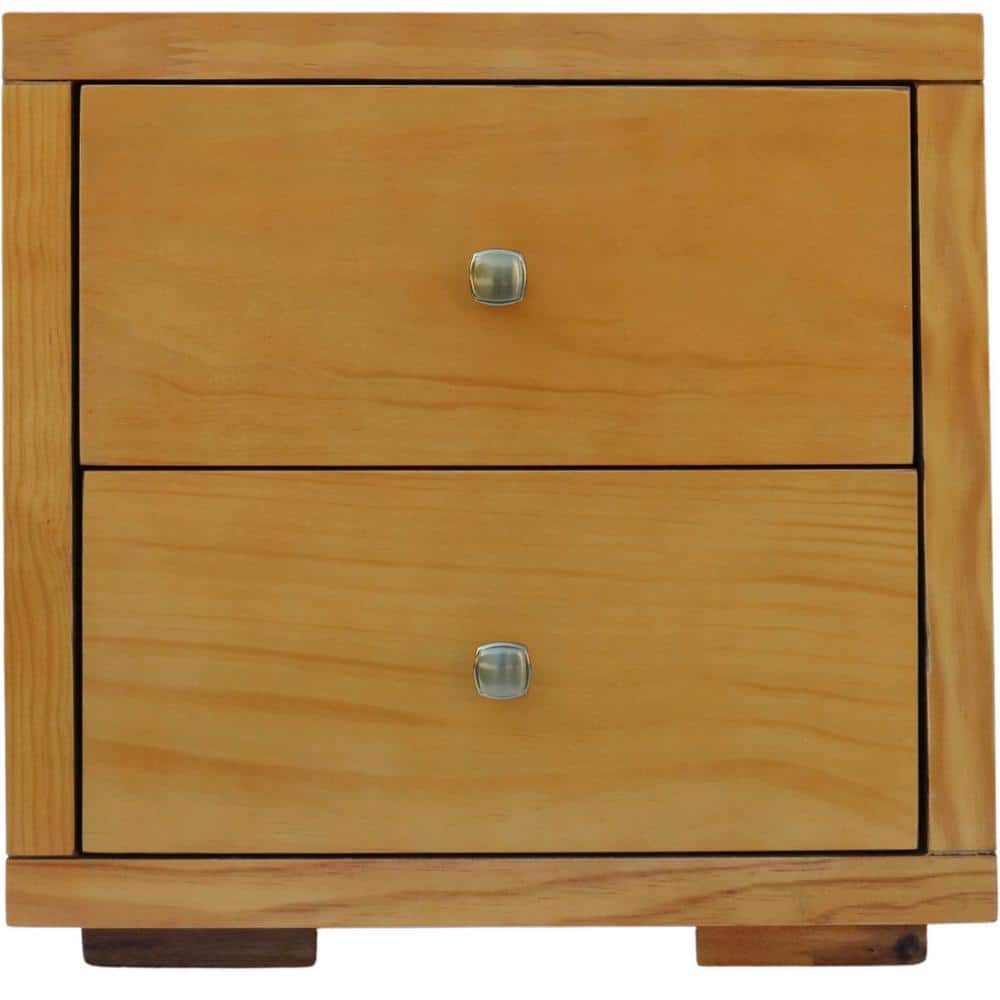 Elegant Oak Queen Bed with Headboard and Storage Drawers