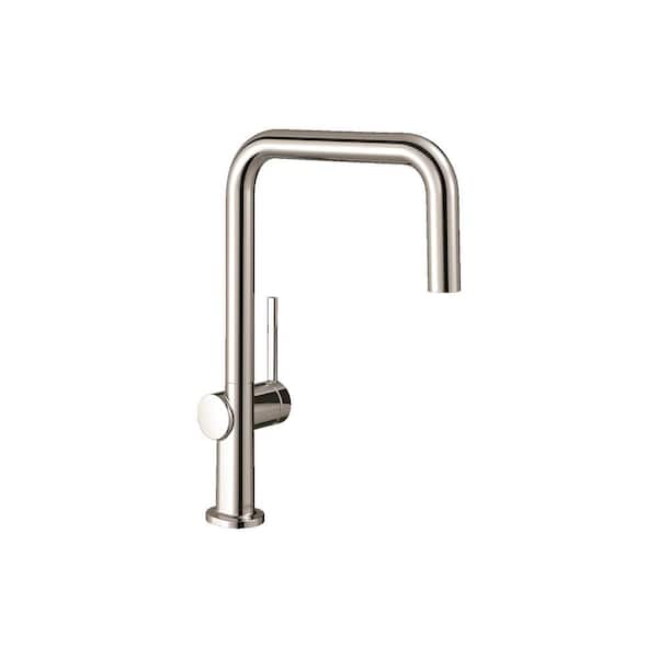 Hansgrohe Talis N  Single-Handle Kitchen Faucet with QuickClean in Polished Nickel