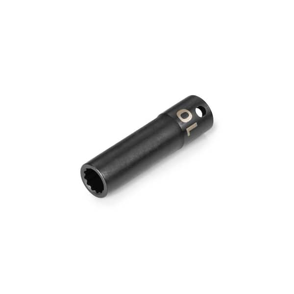 TEKTON 3/8 in. Drive x 10 mm Deep 12-Point Impact Socket