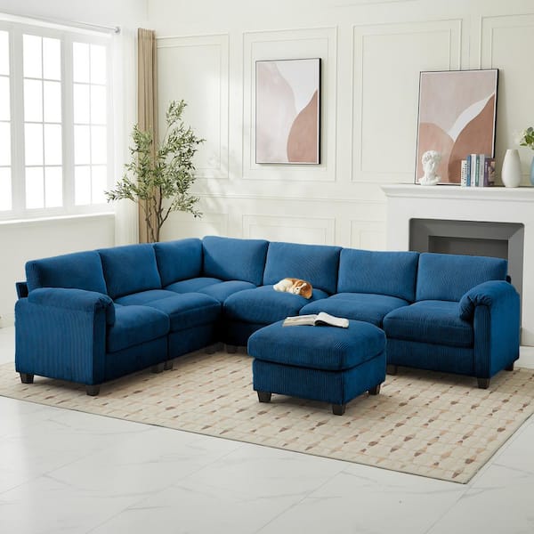SOFA FLANEL ネイビー Ottomans & Loveseat Sleeper Convertible Zipline Jaxx Amazon.com: オットマン オットマン・スツール