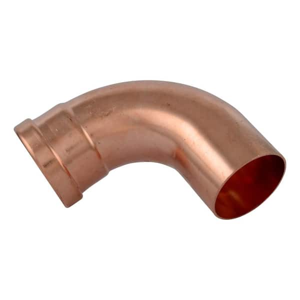 3 in. Copper Press Fitting 90° Street Elbow