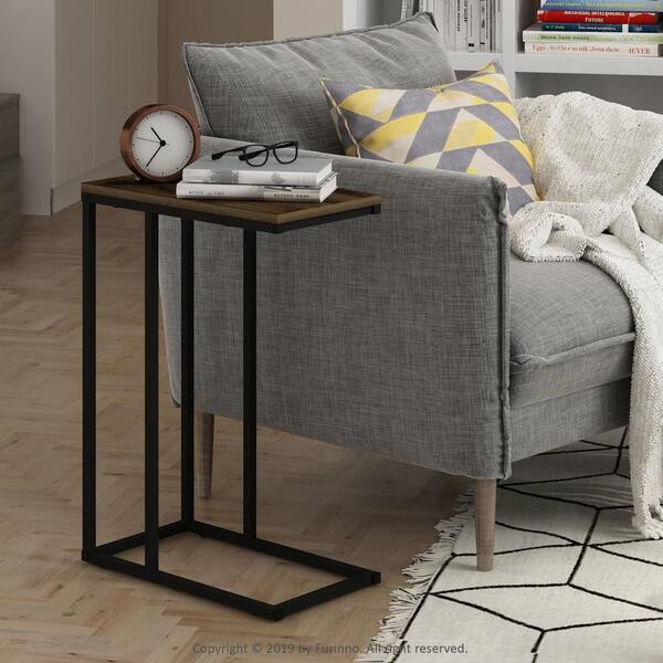 Furinno Camnus Modern Living Columbia, Living Room Couch Side Tables