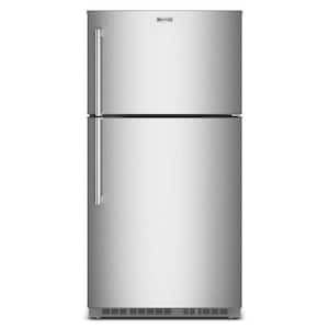 Maytag 33 in. 21 cu. ft. Freestanding Top Freezer Refrigerator in