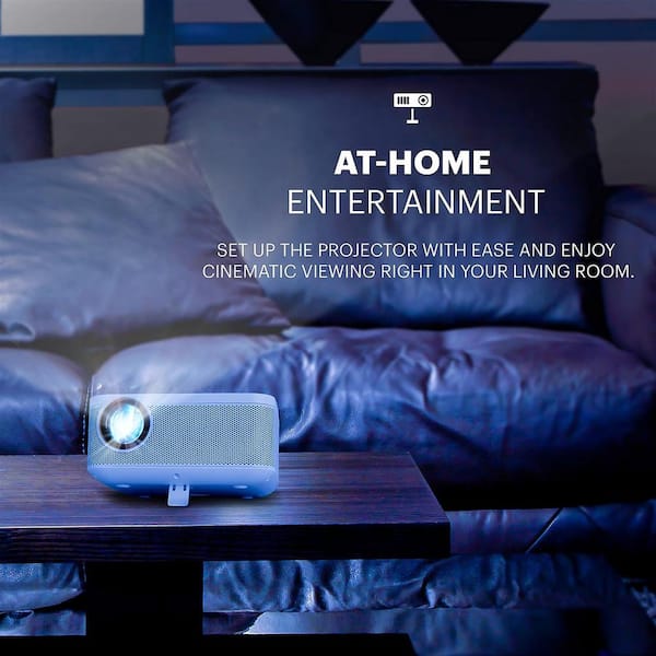 Kodak FLIK X10 Multimedia Home Projector, HD Native 1920 x 1080