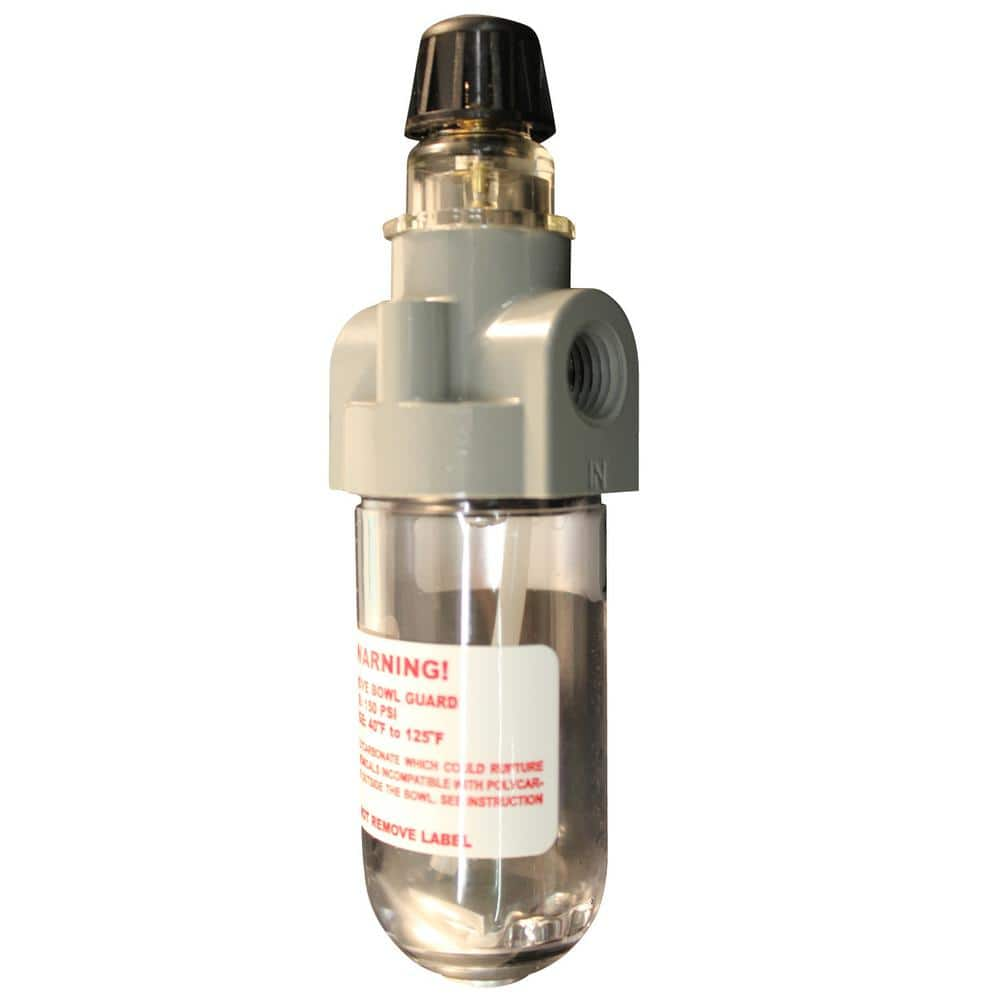 Milton Industries, Inc. 1/4 in. NPT Polycarbonate Mini Lubricator