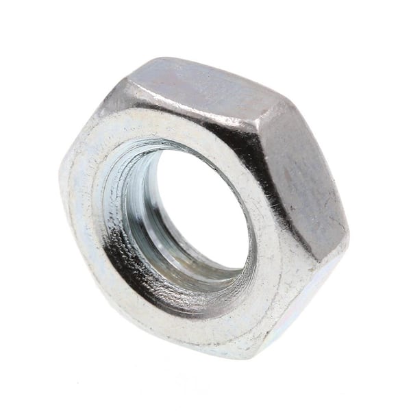 1"-8 Grade 5 Finished Hex Nuts Electro Zinc Plated Steel Qty 25 