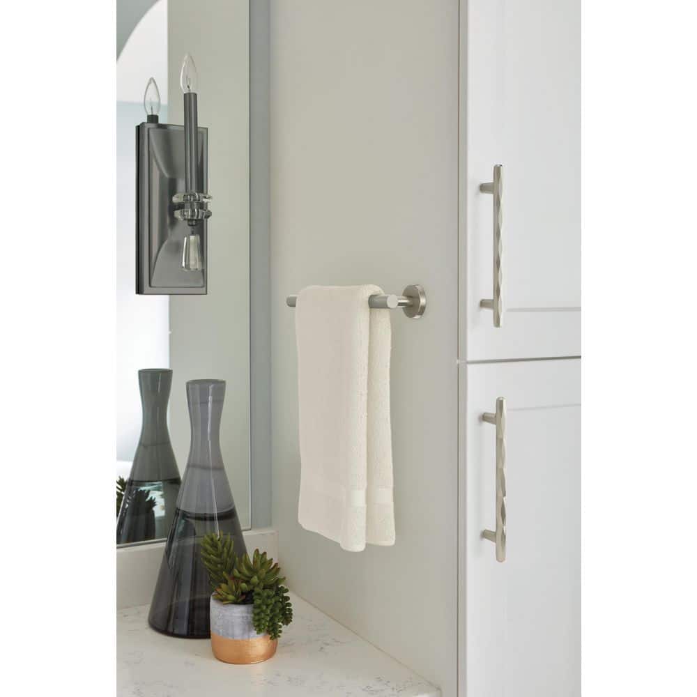 Stainless Steel 9-Inch Wall Mounted Single Bar Towel Rack