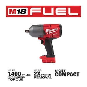 M18 FUEL 18V Lithium-Ion Brushless Cordless 1/2 in. Impact Wrench with Friction Ring (2-Tool)