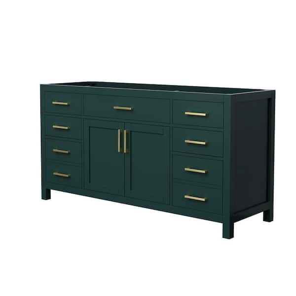 Beckett 65 in. Bath Vanity Cabinet without Top in Green