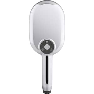 Statement 3-Spray Patterns with 1.75 GPM 3.63 in. Wall Mount Handheld Shower Head in Polished Chrome