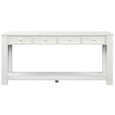 White Console Tables Accent Tables The Home Depot