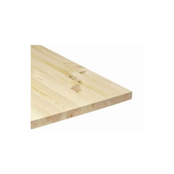 Common: 21/32 in. x 18 in. x ft.; Actual: 0.656 in. x 17.25 in. x 72 in. Edge-Glued Pine Panel 0080105 - The Home Depot