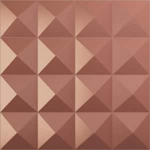 19 5/8 in. x 19 5/8 in. Cornelia EnduraWall Decorative 3D Wall Panel, Champagne Pink (Covers 2.67 Sq. Ft.)