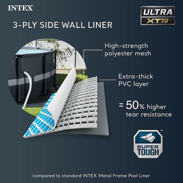 Intex Ultra XTR 24 ft. x 12 ft. Rectangular 52 in. Deep Above
