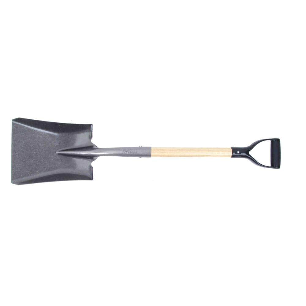 Anvil 19.75 in. Wood DHandle Transfer Shovel 618005 The Home Depot