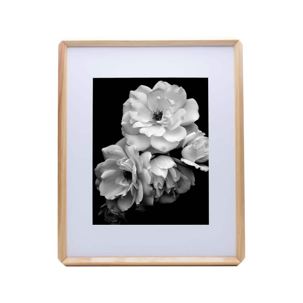 Mikasa 21 in. x 17 in. Natural Wood Picture Frame Holds 11 in. x