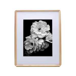 21 in. x 17 in. Natural Wood Picture Frame Holds 11 in. x 14 in. Picture