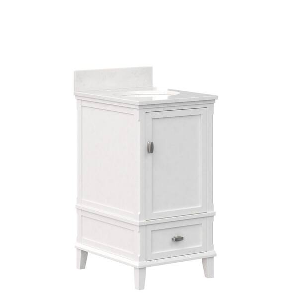 DHP Irving 18" Bathroom Vanity, White