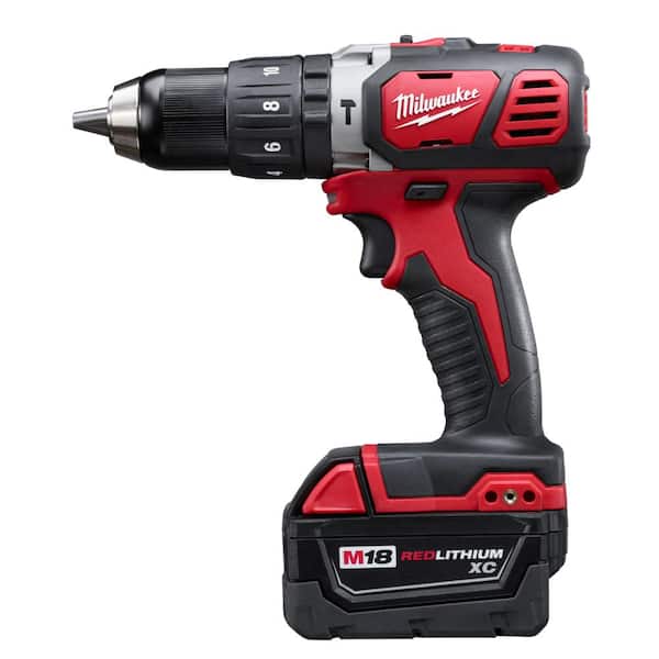 Milwaukee M18 18V Lithium-Ion Cordless Hammer Drill/Impact/Sawzall/Light  Combo Kit (4-Tool) with LED Flood light 2696-24-2361-20 The Home Depot