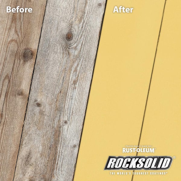 Rustoleum rock hot sale solid review