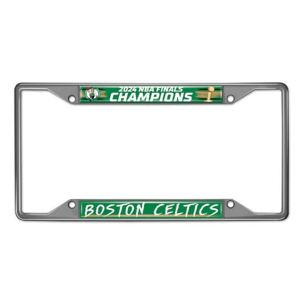 Boston Celtics 2024 NBA CHAMPIONS Universal Fit License Plate Frame