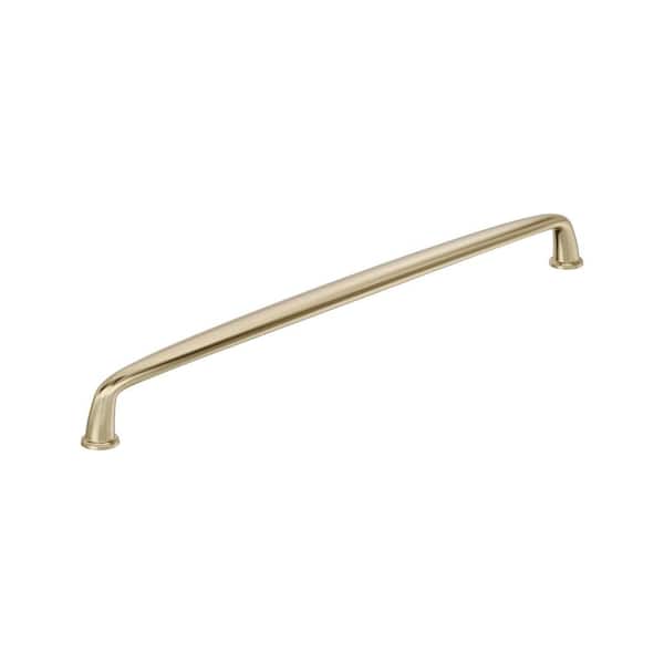 Kane 12-5/8 in. (320 mm) Center-to-Center Golden Champagne Arch Cabinet Pull