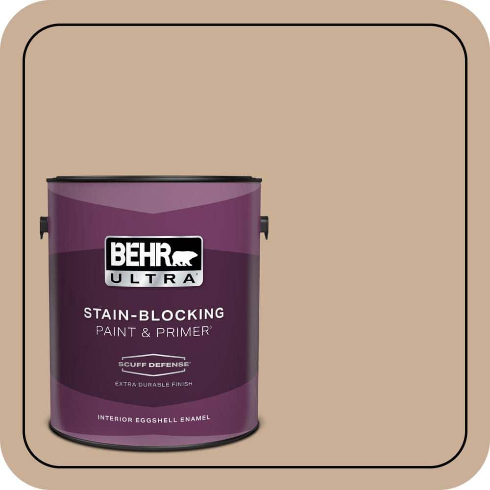 1 gal. #280E-3 Toasted Wheat Extra Durable Eggshell Enamel Interior Paint & Primer price history on PriceWatchPro