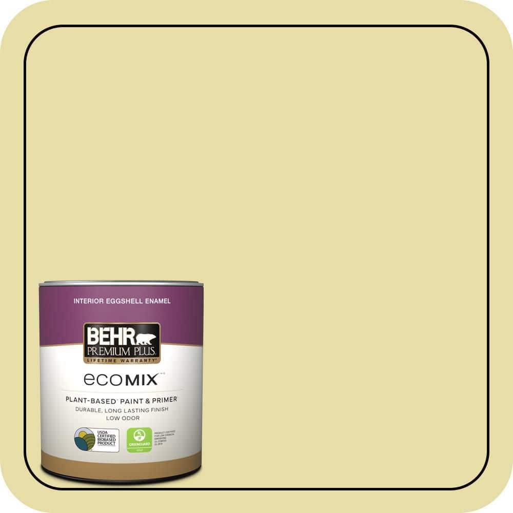1 qt. #P350-3 Green Charm Eggshell Enamel EcoMix Plant-Based Interior Paint & Primer price history on PriceWatchPro