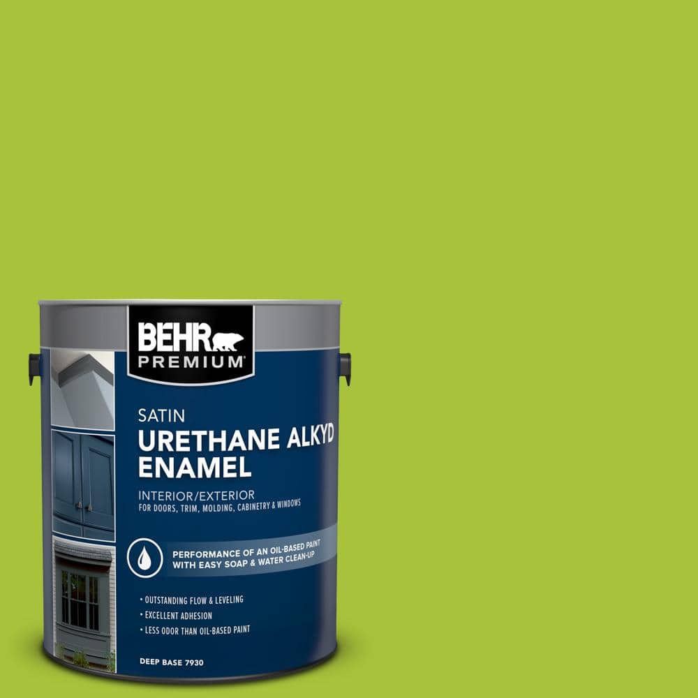 1 gal. #S-G-410 Green Crush Urethane Alkyd Satin Enamel Interior/Exterior Paint price history on PriceWatchPro