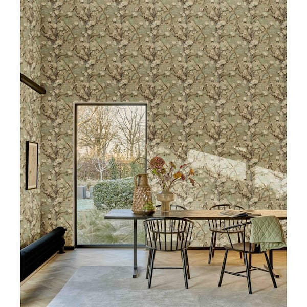 Pear Tree Wallpaper - TenStickers