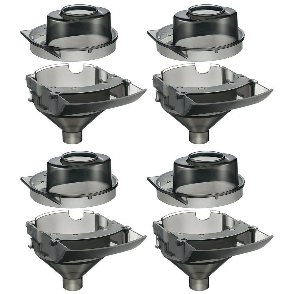 Wudkey 4-Pack Gray Polypropylene Baby Formula Dispenser