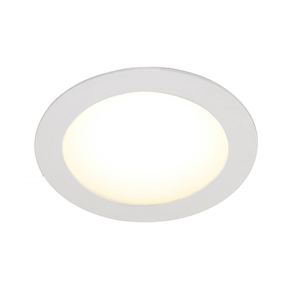 Smart Home 6'' White LED Recessed Lighting Kit with Tunable Color Temperature