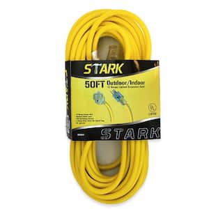 50 ft. 12/3-Gauge Electric Extension Cord Power Cable