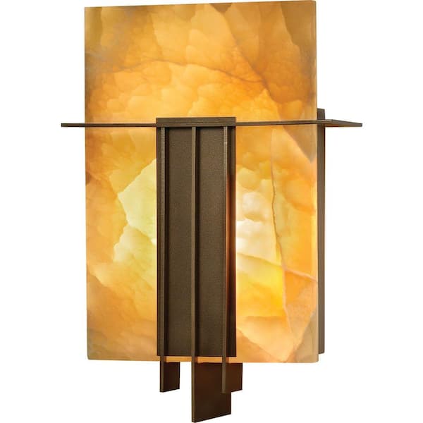 Filament Design 14 in. 1-Light Medieval Bronze Interior Wall Sconce