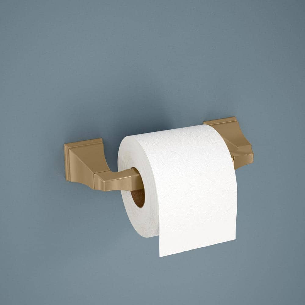 Champagne Bronze Stainless Steel Wall Mounted Toilet Paper Holder