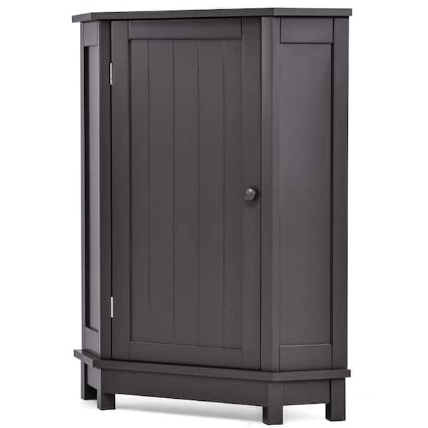 Modern Triangle Freestanding Bathroom Storage Cabinet With