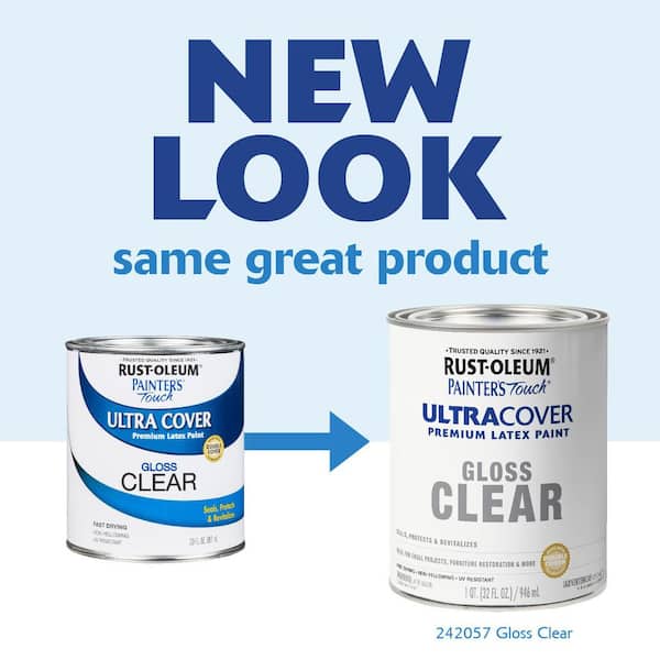 30 oz. Ultra Cover Gloss Clear General Purpose Paint