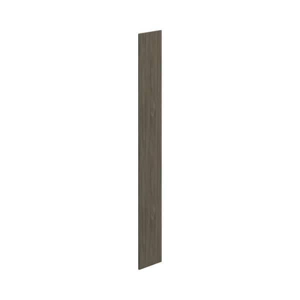 Timberline 96 in. W x 14 in. H Pantry Cabinet End Panel in Walnut