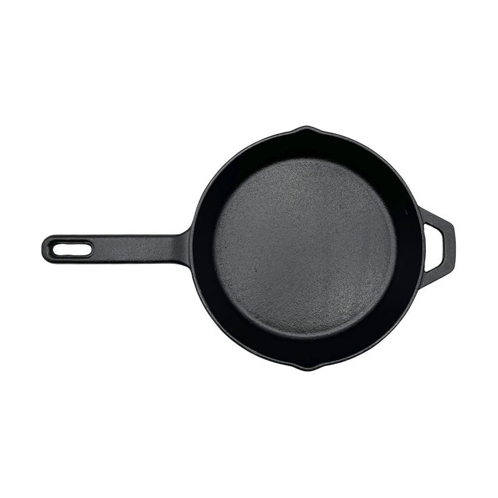 10 in. Round Cast Iron Skillet - thumbnail 4
