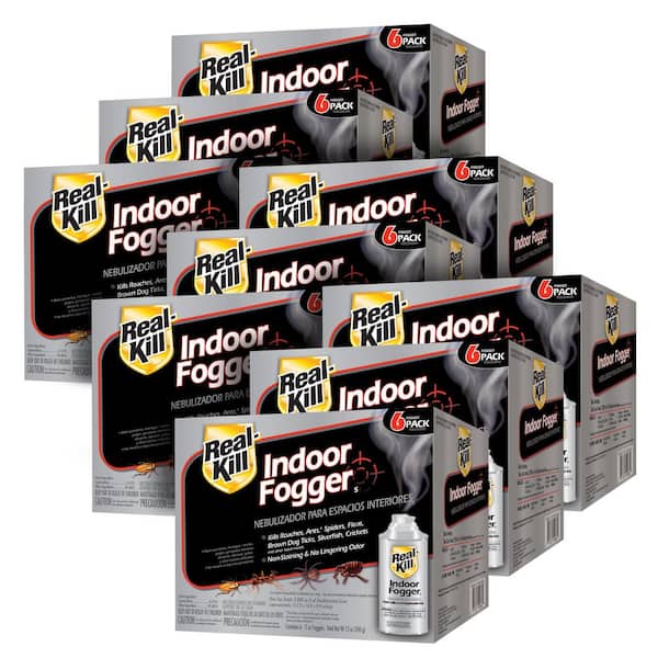 2 oz. Indoor Fogger Insect Killer Aerosol (6-Count) (9-Pack)