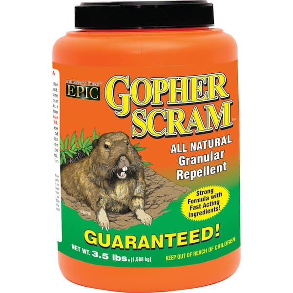 EPIC REPELLENTS 3.5 lbs. Granular Gopher Repellent Shaker Jug