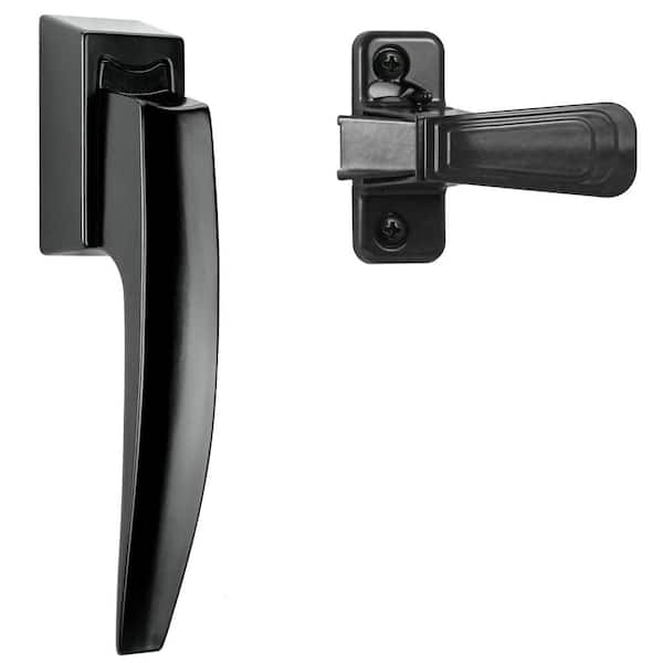 IDEAL SECURITY Black Painted Pull Handle Set