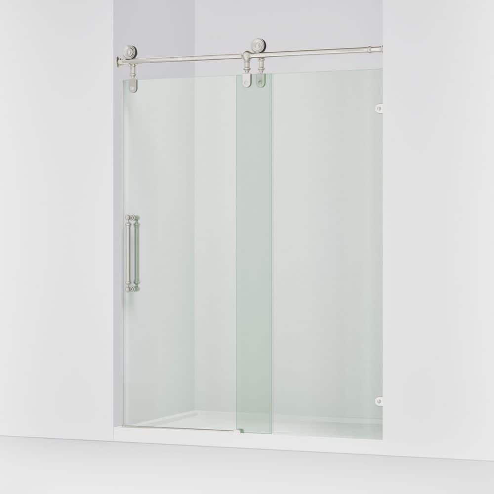 KOHLER Artifacts 58-59 in. W x 81 in. H Frameless Sliding Shower Door ...