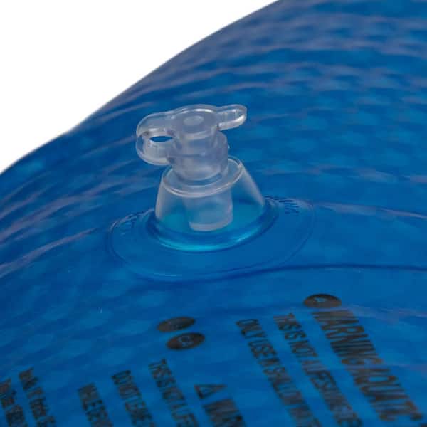 Northlight 42 in. Blue Sparkle Inflatable Swimming Pool Tube Ring