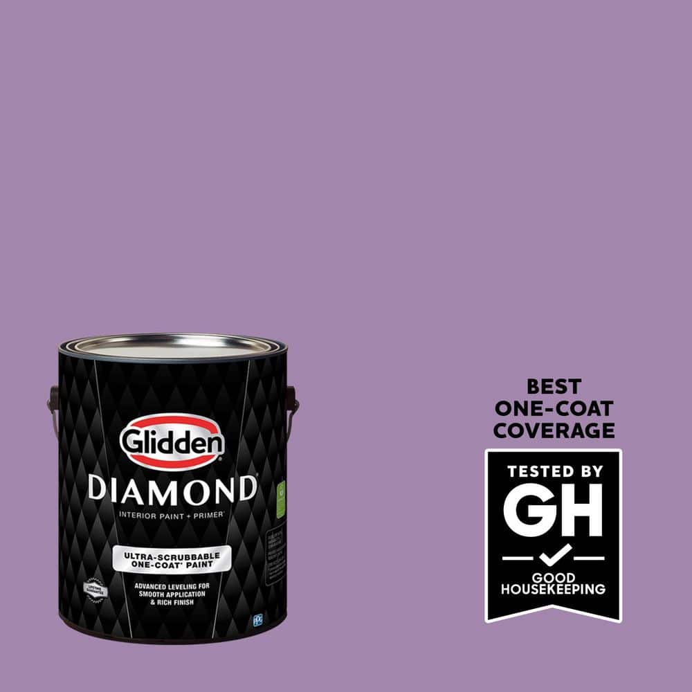 1 gal. #PPG1176-5 Violet Eclipse Eggshell Interior Paint with Primer price history on PriceWatchPro