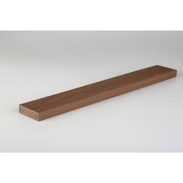 TimberTech Advanced PVC Vintage 5/4 in. x 4 in. x 20 ft. Narrow